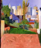 Abandoned Garden View, 42" x 36", 1992