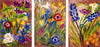 Just Paint, triptych 18" x 36" oil on canvas, 1992