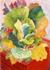 Lettuce, 50" x 36" oil on canvas, 1992
