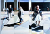 Pedestrians_3 of 5 panels_72x189 oil on canvas_1981