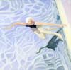 Turn with Pause, 20" x 20" oil on canvas, 1981